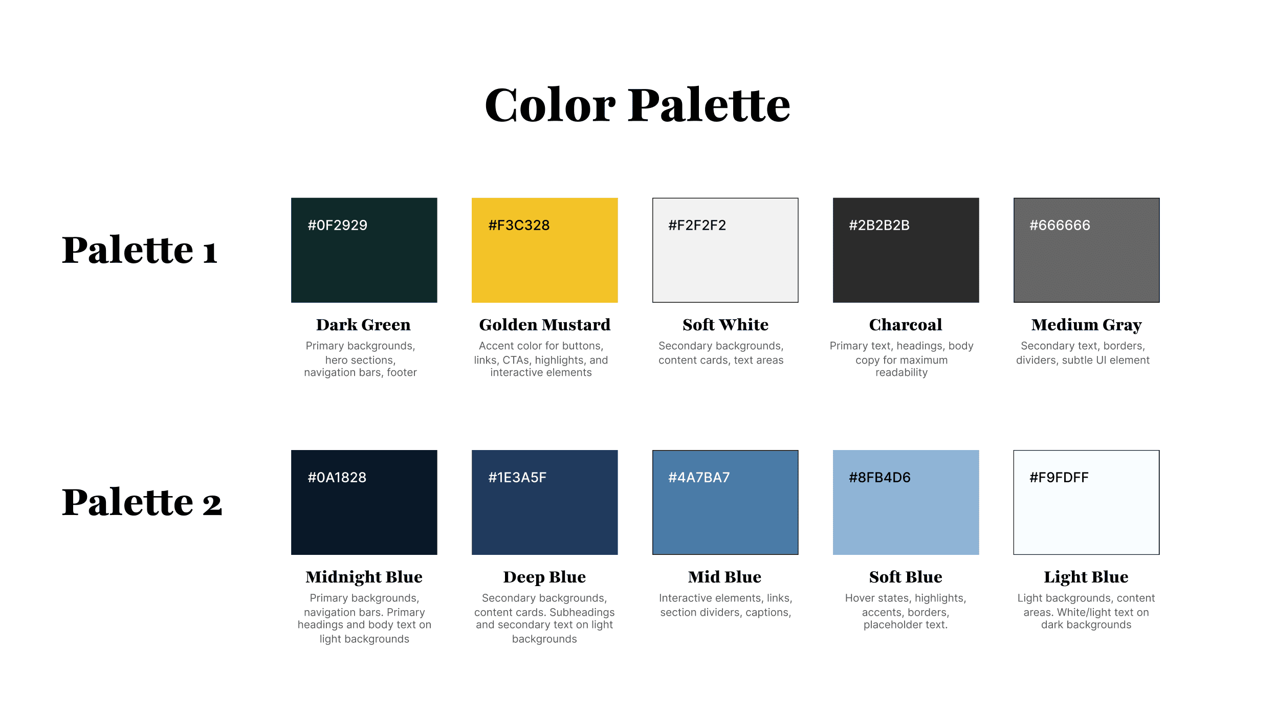 color palette